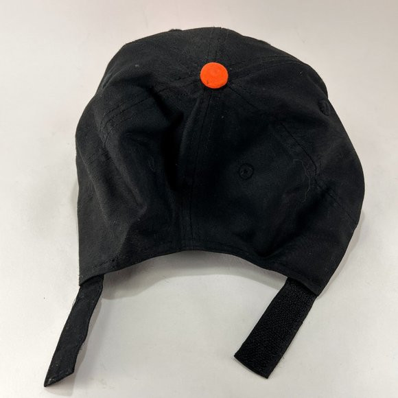 Baltimore Orioles Youth Kids MLB Strap Back Cap Hat Black Orange Baseball OC - Picture 15 of 15